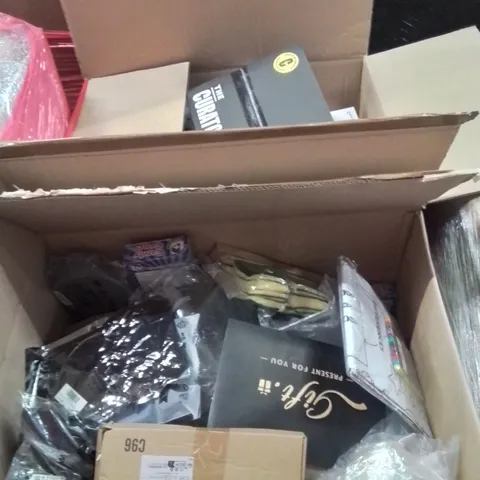 PALLET CONTAINING VARIOUS ASSORTED ITEMS TO INCLUDE, TIGHTS, SPONGES, CANDY CANES, MOOD DIARIES,  PORK SCRATCHINGS ECT. 