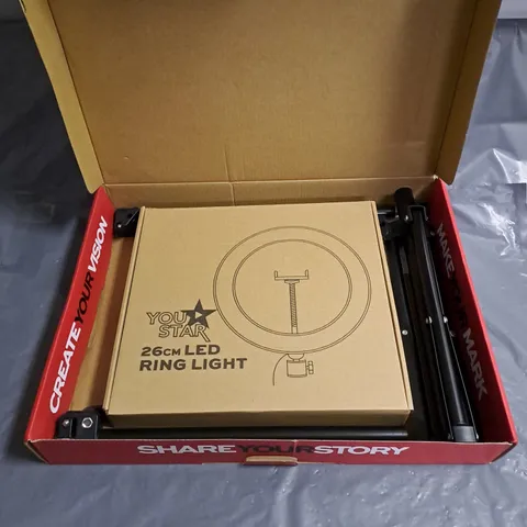 BOXED YOUSTAR 26CM LED RING LIGHT