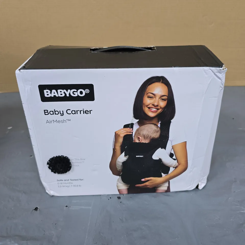 BABYGO AIR MESH BABY CARRIER 