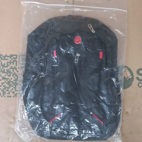 BAGGED UNBRANDED BACKPACK IN BLACK