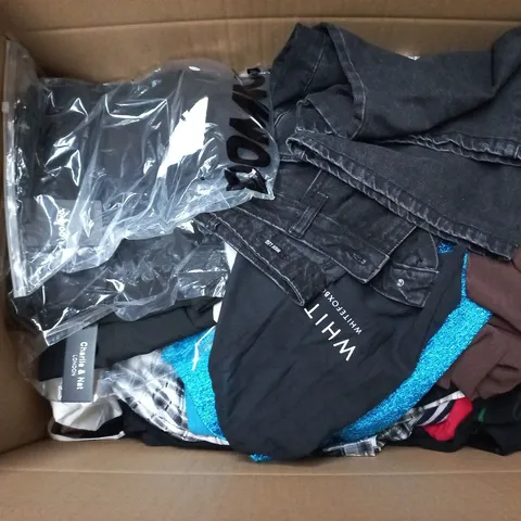 APPROXIMATELY 20 ASSORTED CLOTHING AND FASHION PRODUCTS IN VARIOUS STYLES AND SIZES - COLLECTION ONLY
