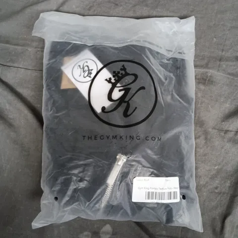 BAGGED GYM KING PORTALS TEXTURE POLO SHIRT – NAVY, SIZE L