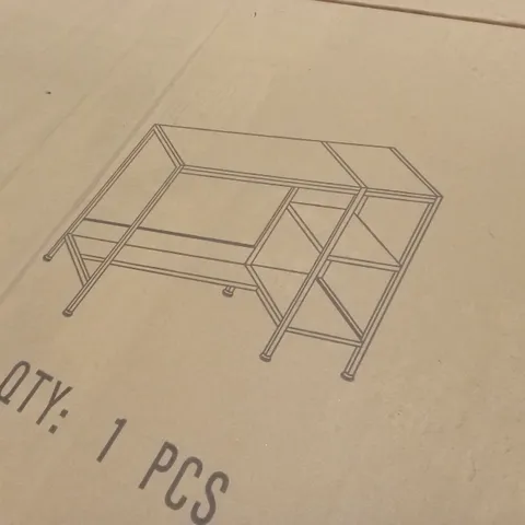 PALLET OF APPROXIMATELY 14 COMPUTER DESKS