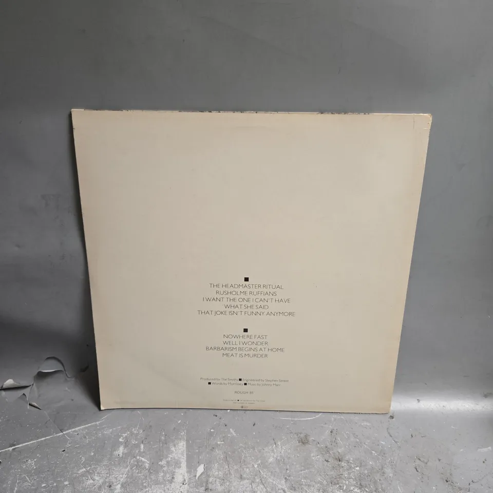 THE SMITHS MEAT IS MURDER VINYL 