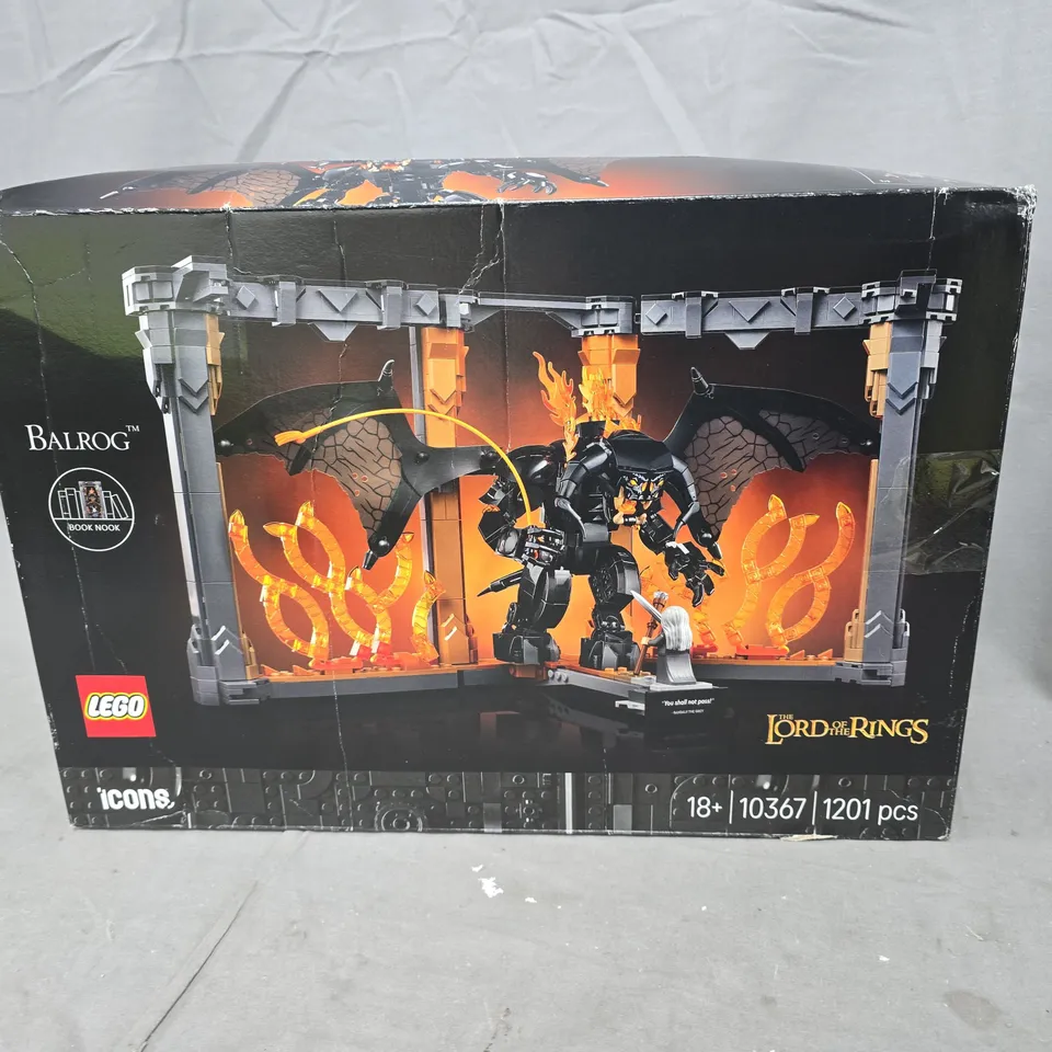 LEGO ICONS THE LORD OF THE RINGS: BALROG BOOK NOOK 10367
