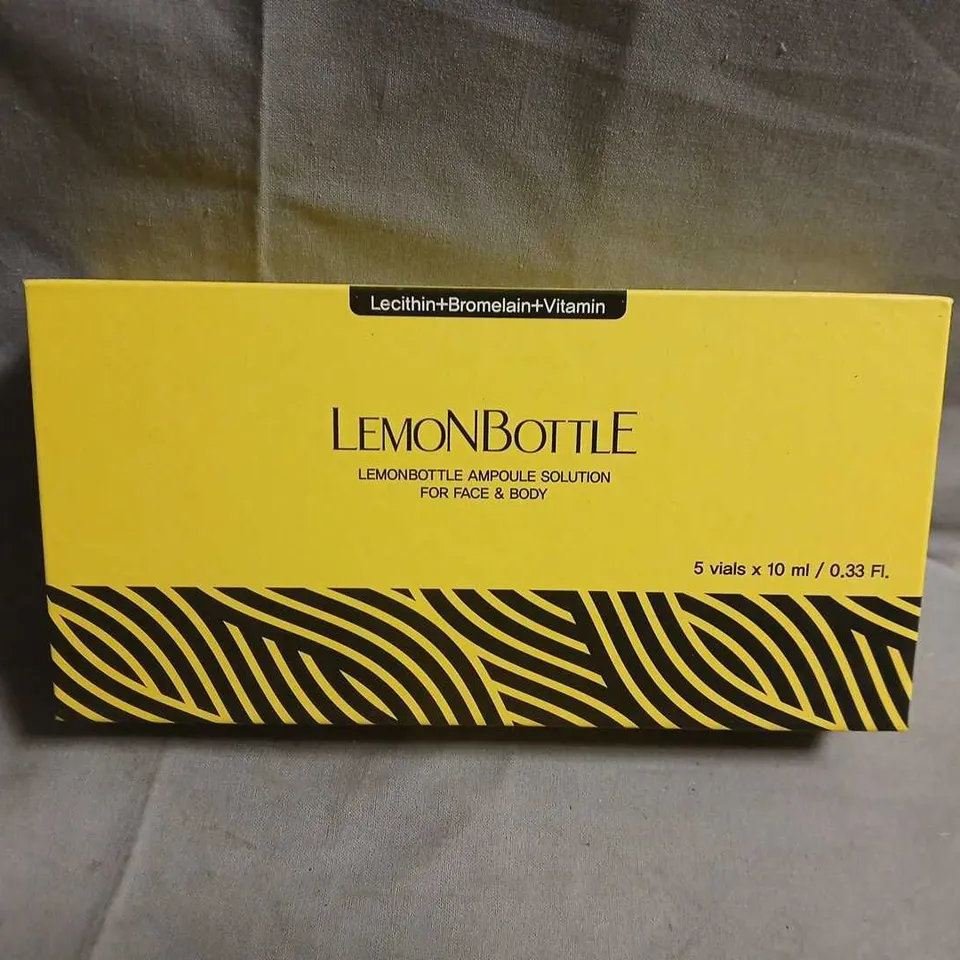 LEMONBOTTLE AMPOULE SOLUTION FOR FACE & BODY 
