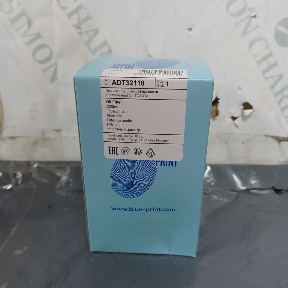 BLUEPRINT OIL FILTER 