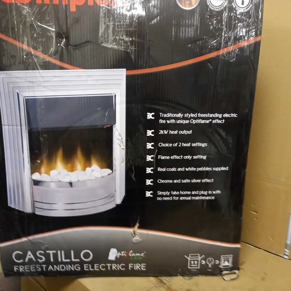 DIMPLEX CASTILLO FREESTANDING ELECTRIC FIRE