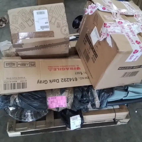 PALLET CONTAINING VARIOUS ASSORTED BOXED HOUSEHOLD ITEMS 