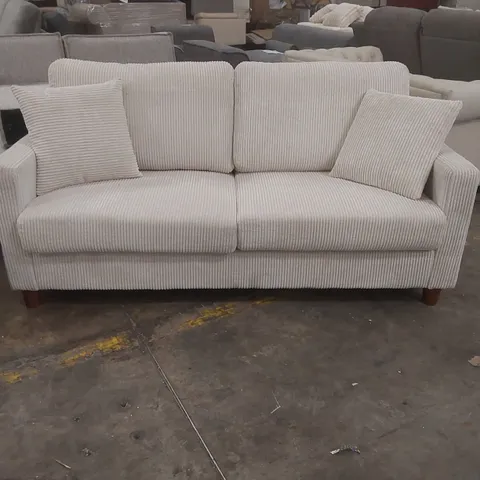 QUALITY DESIGNER FABRIC UPHOLSTERED 3 SEATER SOFA