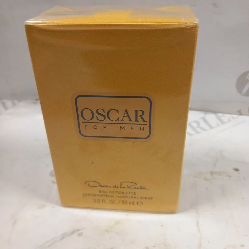 BOXED AND SEALED OSCAR FOR MEN OSCAR DE LA RENTA EAU DE TOILETTE 90ML