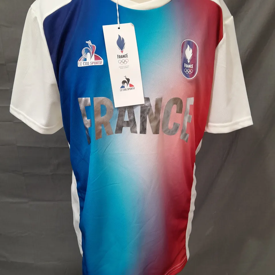LE COQ SPORTIF FRANCE SPORTS T-SHIRT - M