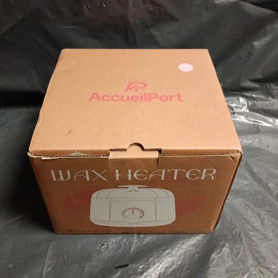 BOXED ACCUEILPORT WAX HEATER