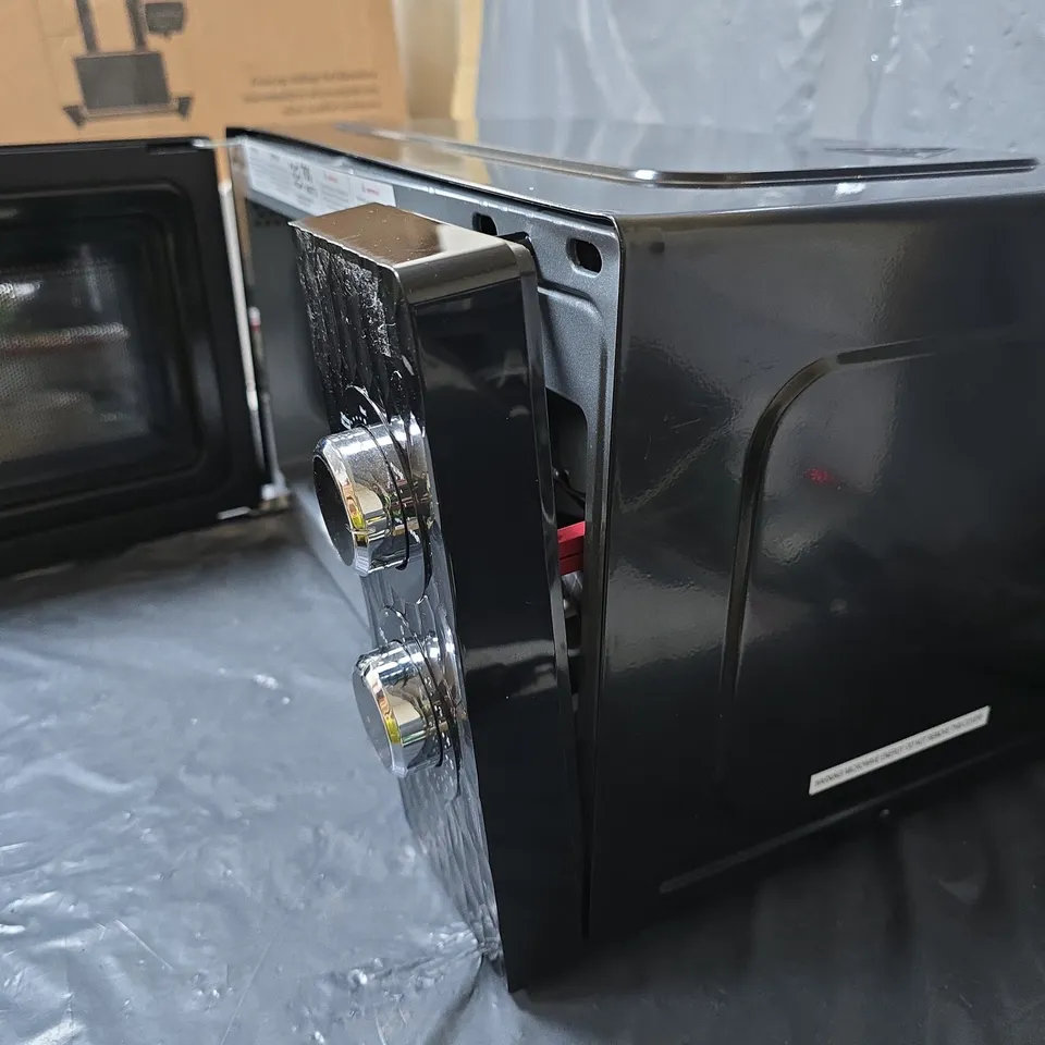 RUSSELL HOBBS RHMM715B HONEYCOMB 17L BLACK MANUAL MICROWAVE - COLLECTION ONLY RRP £99