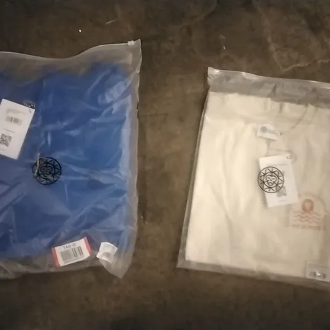 BOX OF MIXED ASSORTMENT OF BRAND NEW BRASS MONKEY CLOTHING ITEMS INCLUDING - SWEATS, TSHIRTS, HOODIES - MIXED SIZES - APPROXIMATELY X25 ITEMS