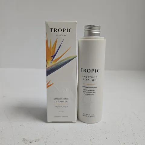 BOXED TROPIC SKINCARE SMOOTHING CLEANSER – FACIAL CLEANSER (120ML)