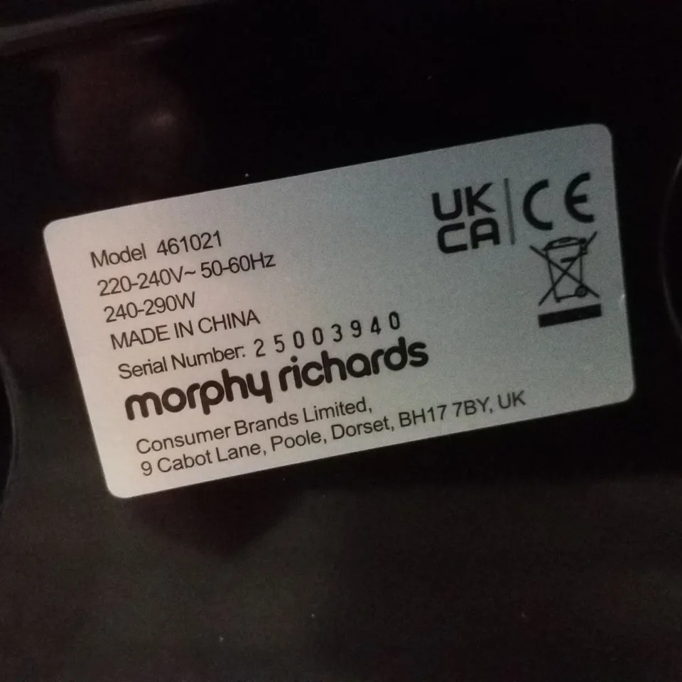 BOXED MORPHY RICHARDS EASY TIME 6.5L SLOW COOKER 