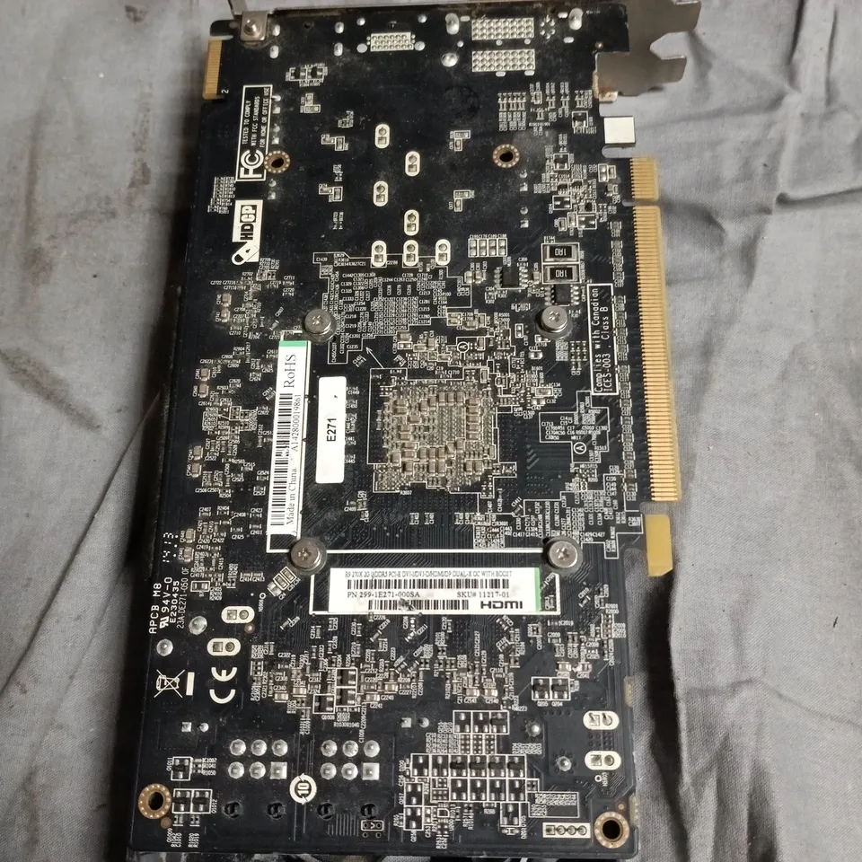 RADEON R9 270X GRAPHICS CARD – DUAL-X COOLING