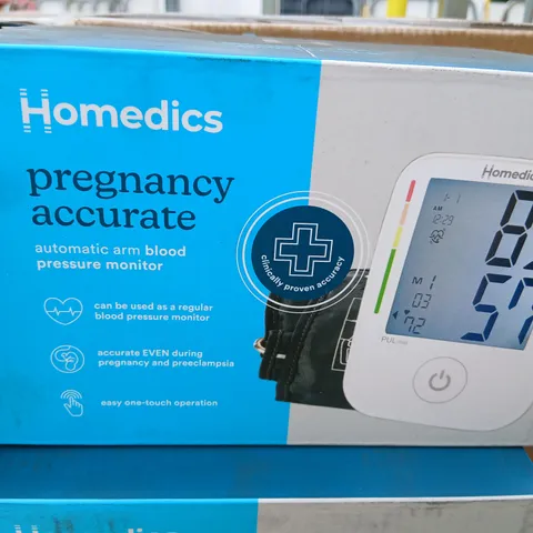 BOXED HOMEDICS PREGNANCY ACCURATE AUTOMATIC BLOOD PRESSURE MONITOR