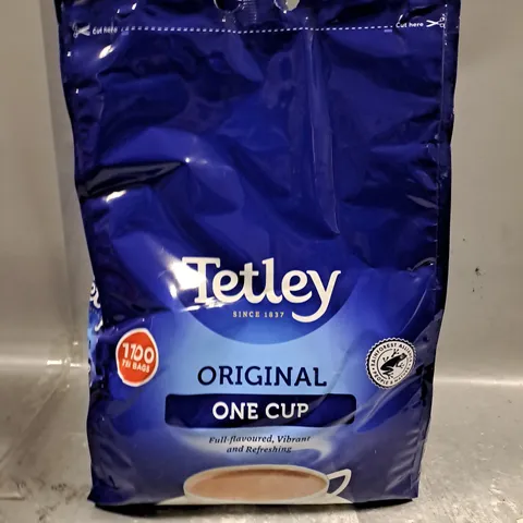 SEALED TETLEY ORIGINAL TEA BAGS - 1100 BAGS 