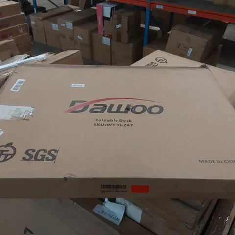 BOXED DAWOO FOLDABLE DESK