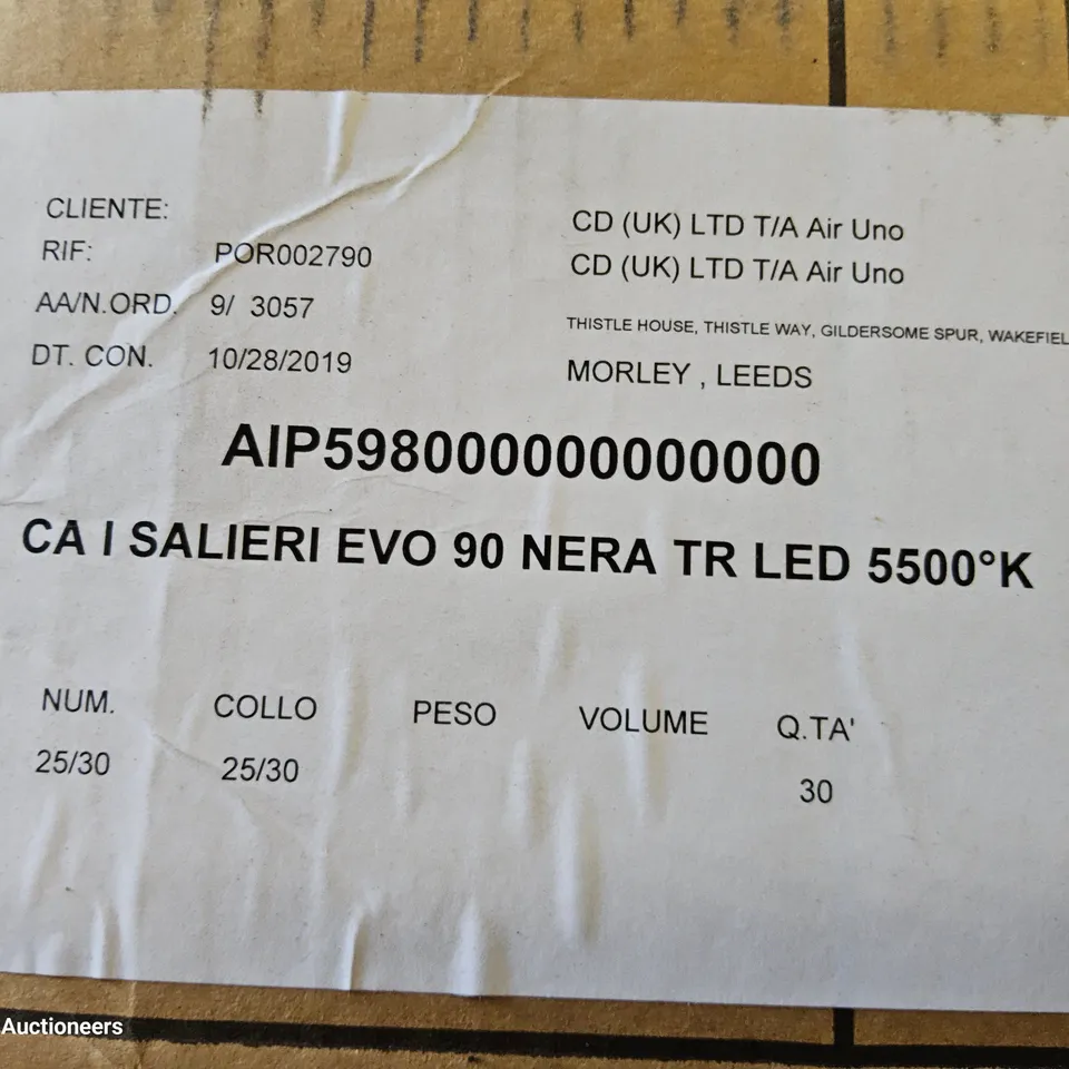 BOXED AIRONE SALIERI EVO 90 NERA EXTRACTOR 