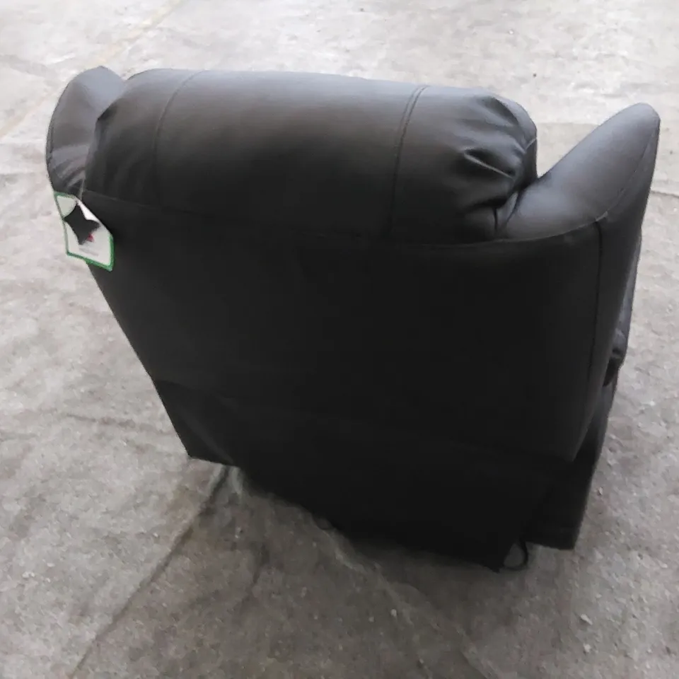 DESIGNER VEGAN LEATHER ELECTRIC RECLINER 