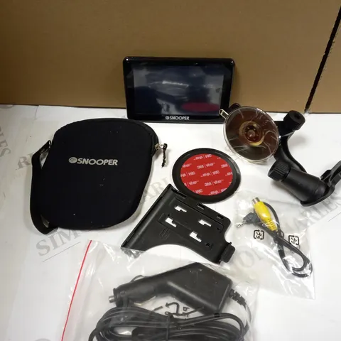 SNOOPER MY-SPEED DVR G3 5" 1080P FULL HD DASH CAM