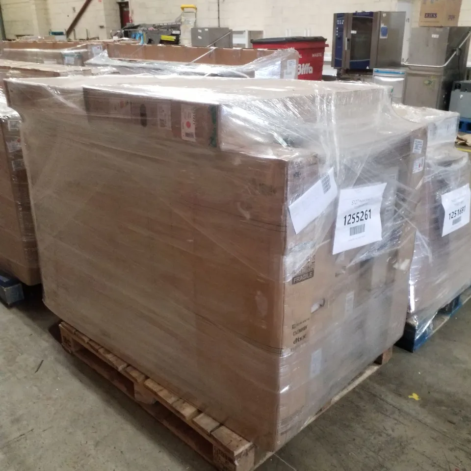 PALLET CONTAINING APPROXIMATELY 9 ASSORTED DAMAGED TVS