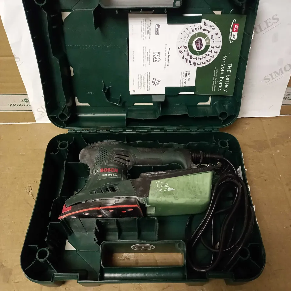 BOSCH PSM 200 AES 200W MULTI SANDER