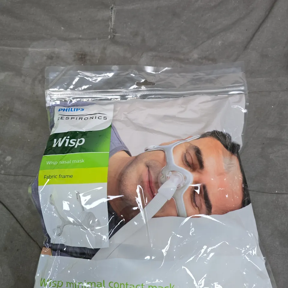 PHILIPS RESPIRONICS WISP NASAL CPAP MASK – FABRIC FRAME, SEALED
