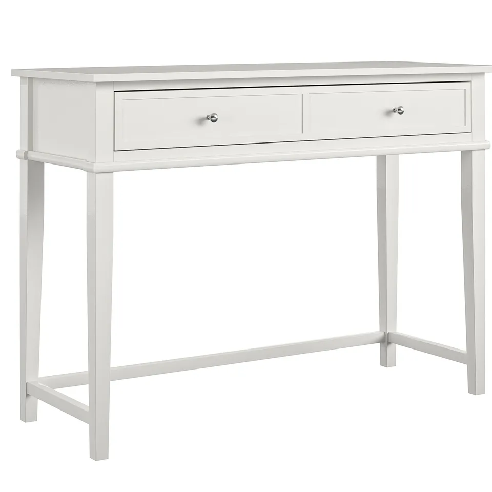 BOXED FRANKLIN WRITING DESK WHITE