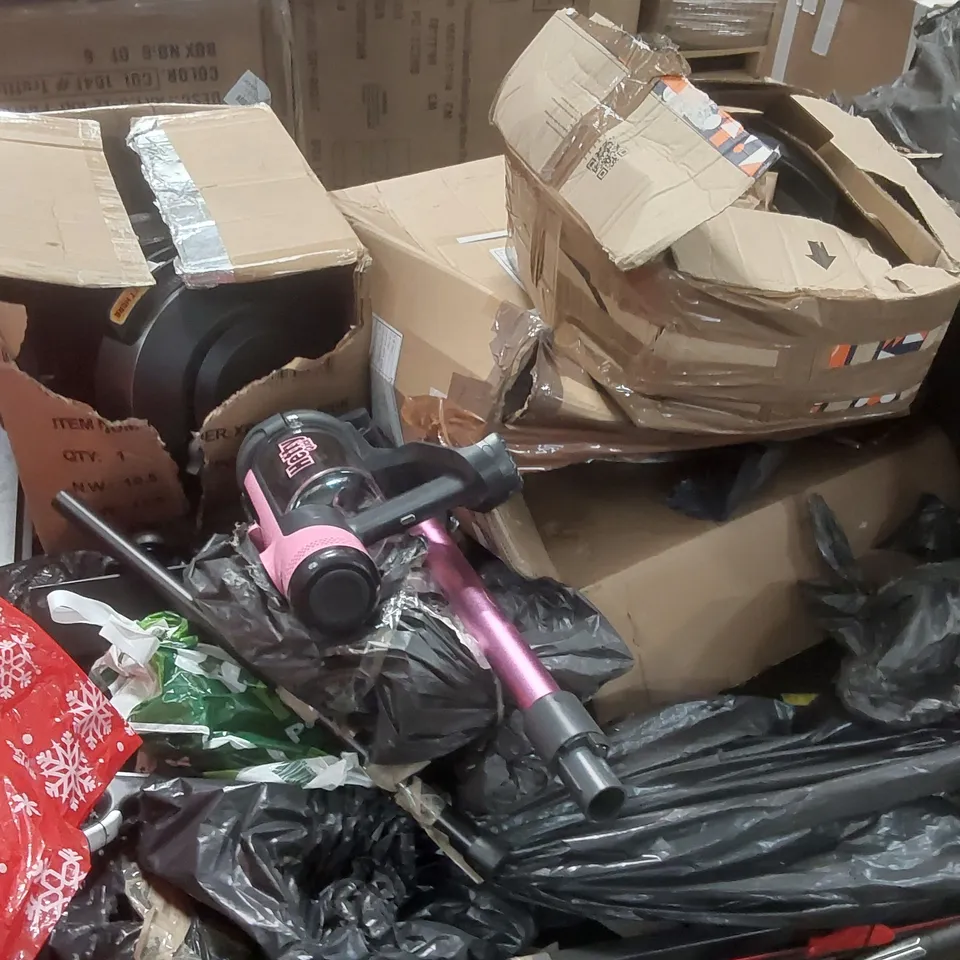 PALLET CONTAINING A LARGE QUANTITY OF ASSORTED ITEMS INCLUDING TREADMILL PARTS, VACUUM PARTS ECT