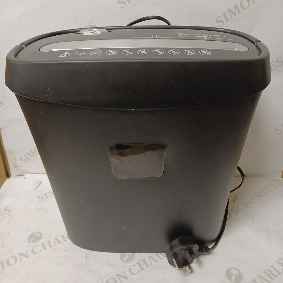 LOGIK POWERFUL P21 CROSS CUT PAPER SHREDDER 