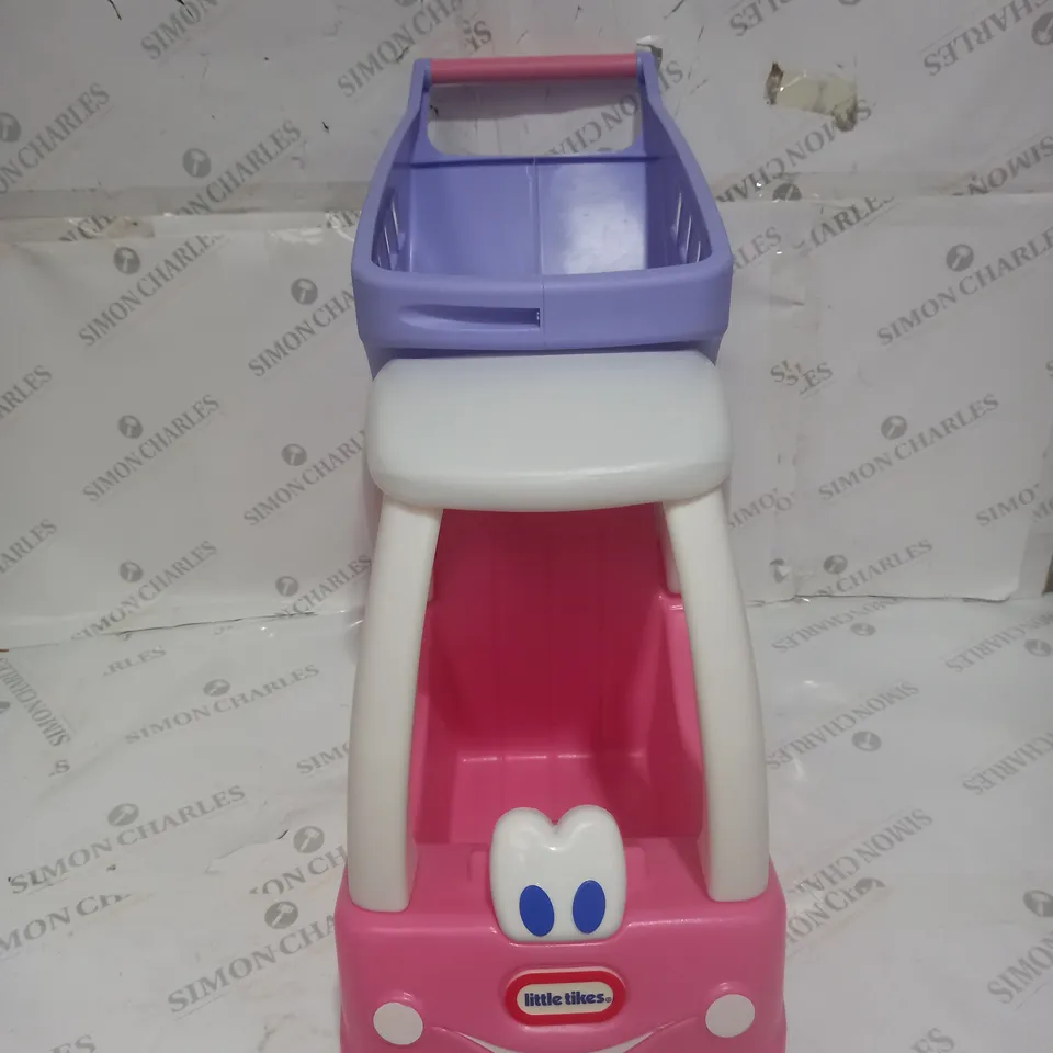 LITTLE TIKES PRINCESS COZY COUPE SHOPPING CART RRP £50.99