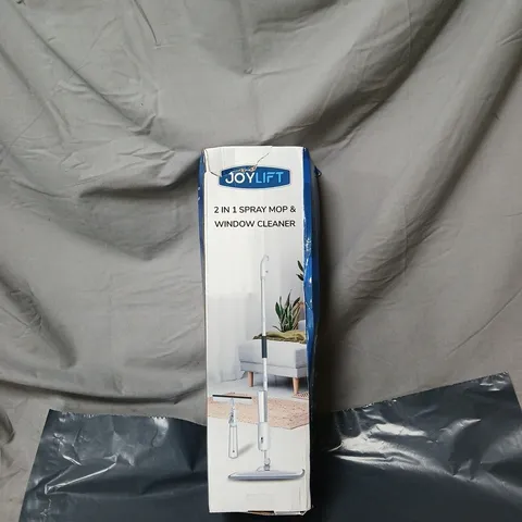 JOYLIFT 2 IN 1 SPRAY MOP AND WINDOW CLEANER BOXED