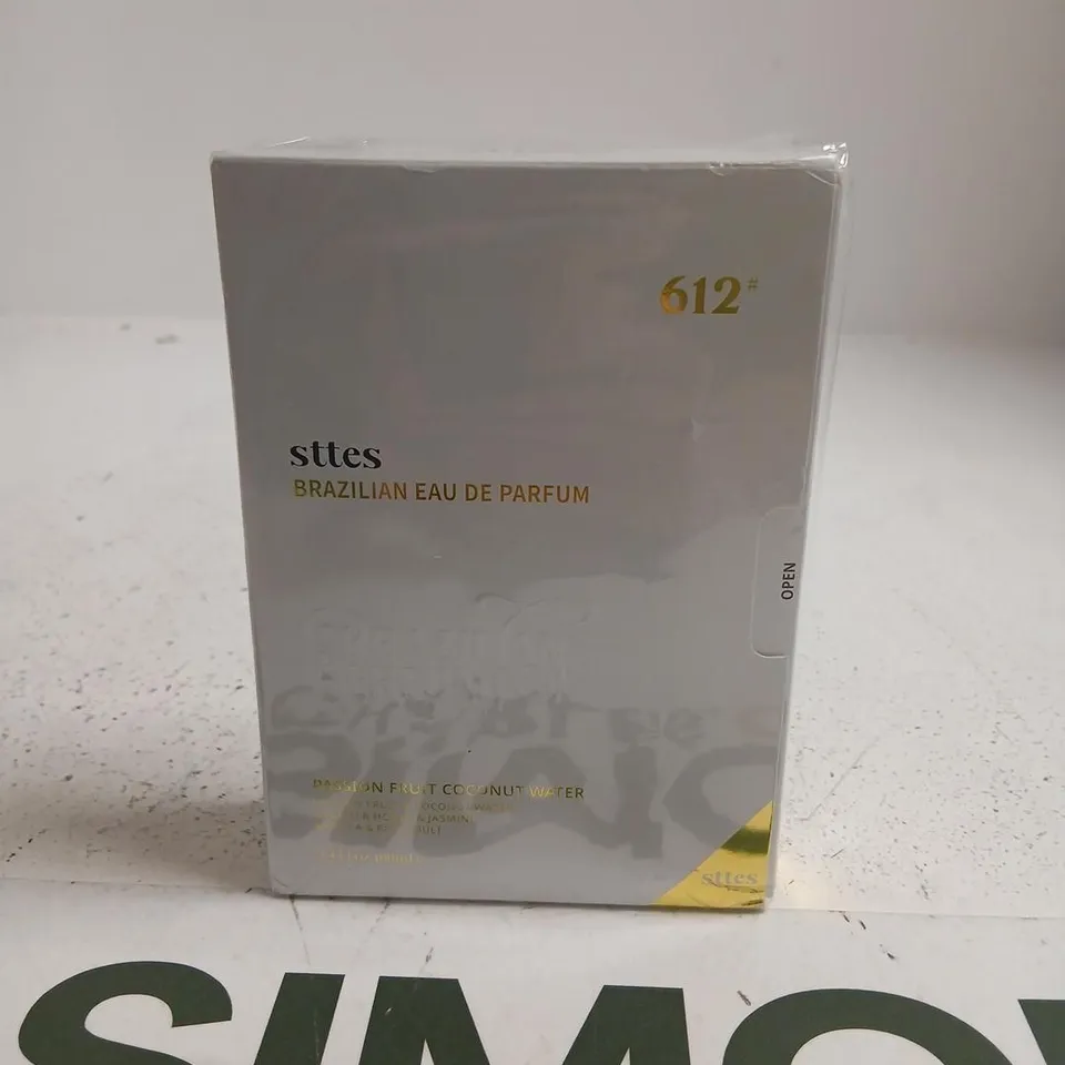 BOXED AND SEALED STTES BRAZILIAN EAU DE PARFUM 612 100ML