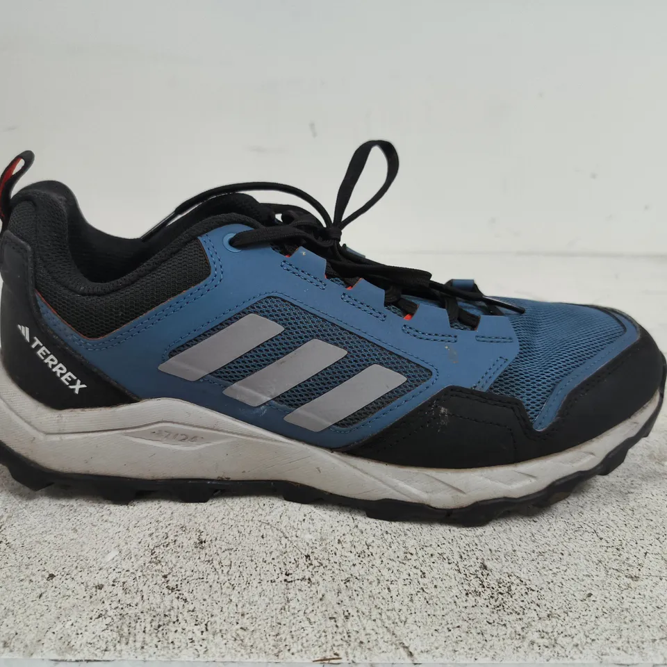 ADIDAS TERREX TRAIL RUNNING SHOES – BLUE/BLACK - UK 9.5