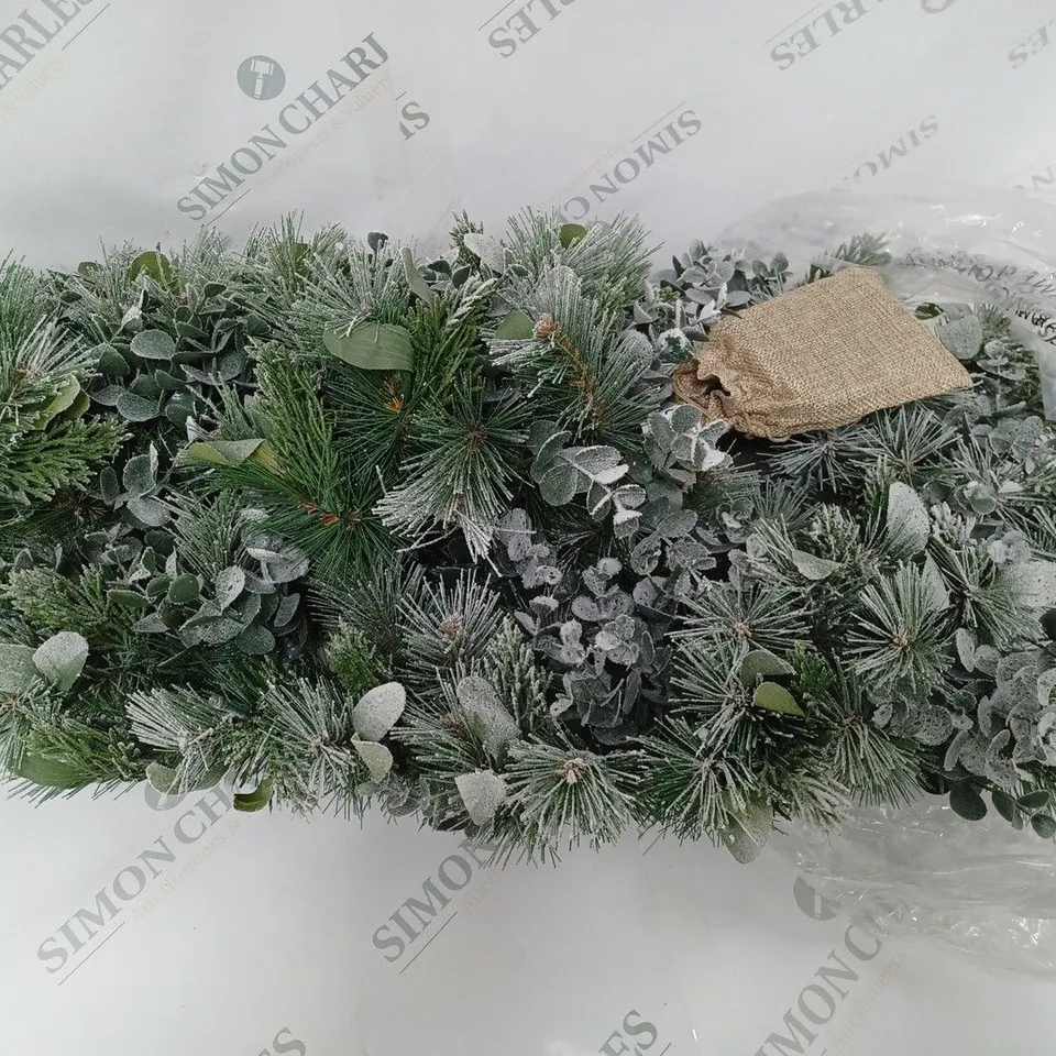 K BY KELLY HOPPEN PRE-LIT GREENERY CHRISTMAS DECORATION - GARLAND