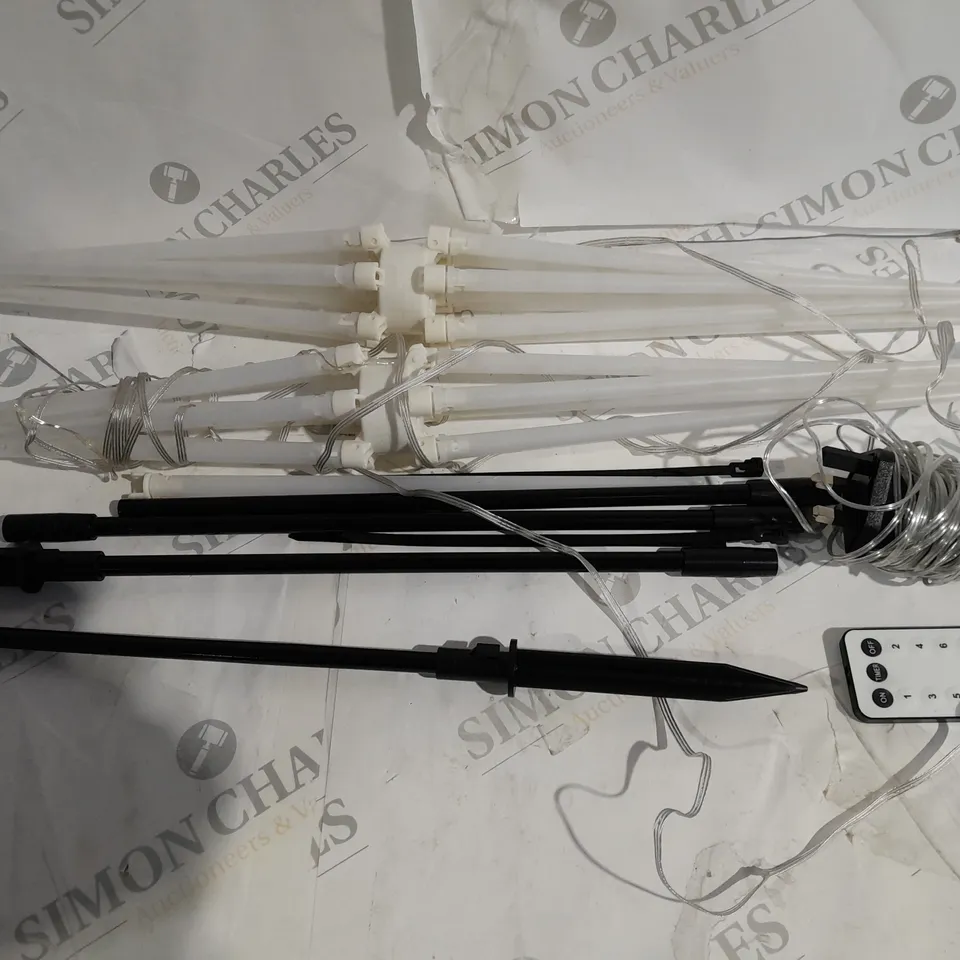 PACIFIC ACCENTS SET OF 2 LED SPARKLER LIGHTS WITH TIMER & REMOTE