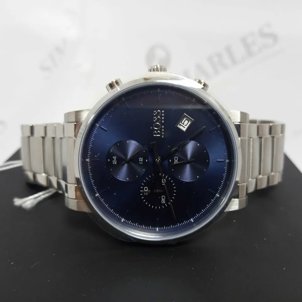 HUGO BOSS INTEGRITY STAINLESS STEEL BRACELET WATCH RRP £309.99