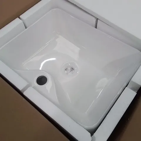 BOXED PORCELAIN SINGLE SINK/BASIN