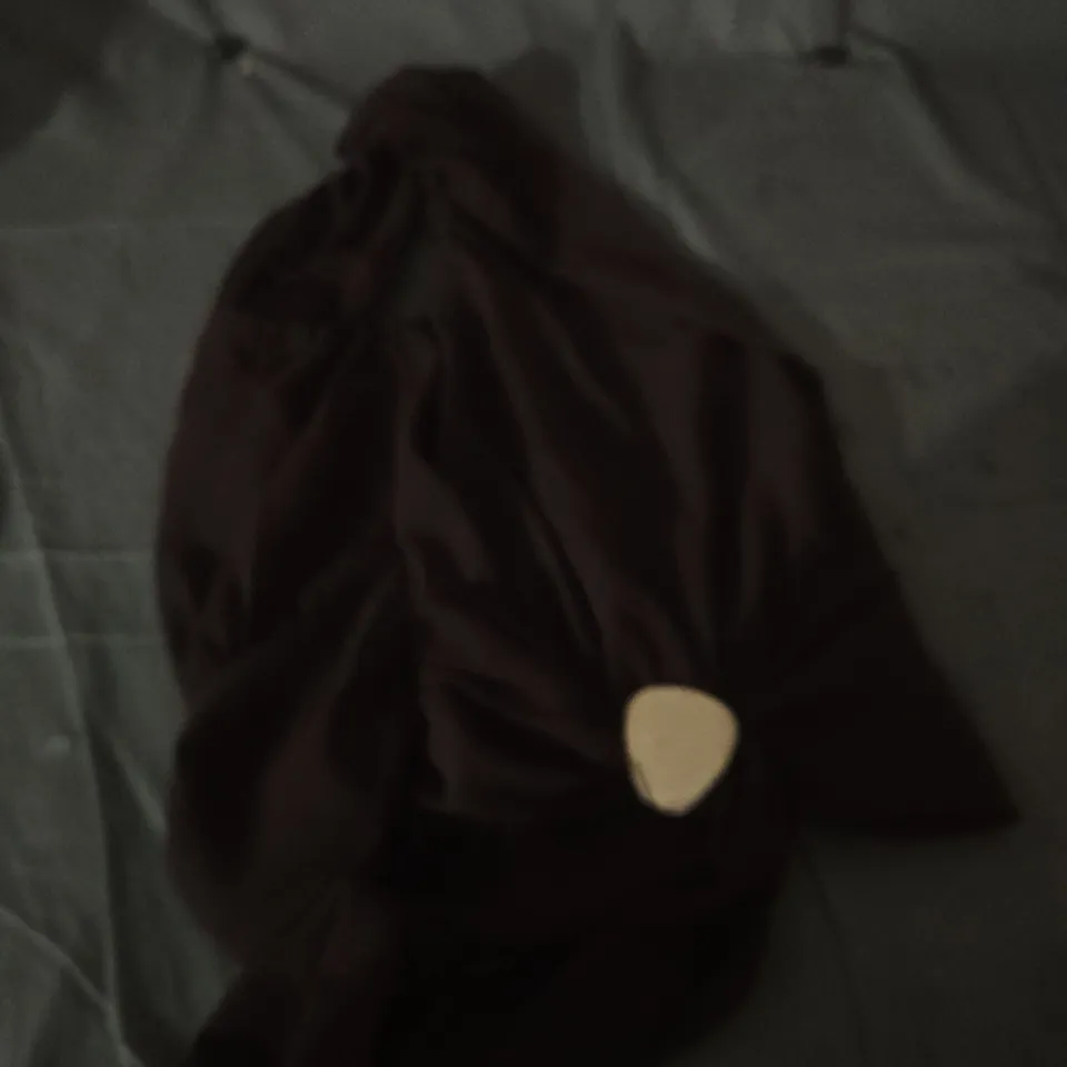 WOMEN'S CHOCOLATE PLUM CHIFFON ONE-SHOULDER RUCHED DRESS – SIZE S