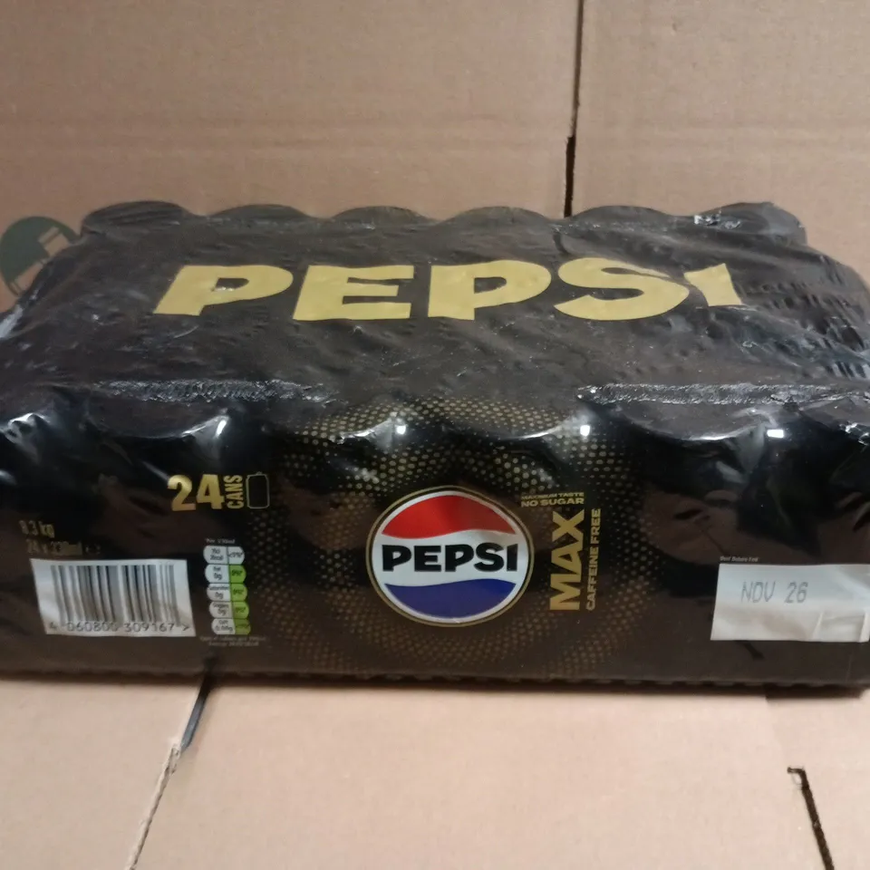 PEPSI MAX MULTIPACK (APPROXIMATELY 20 X 330ML CANS)