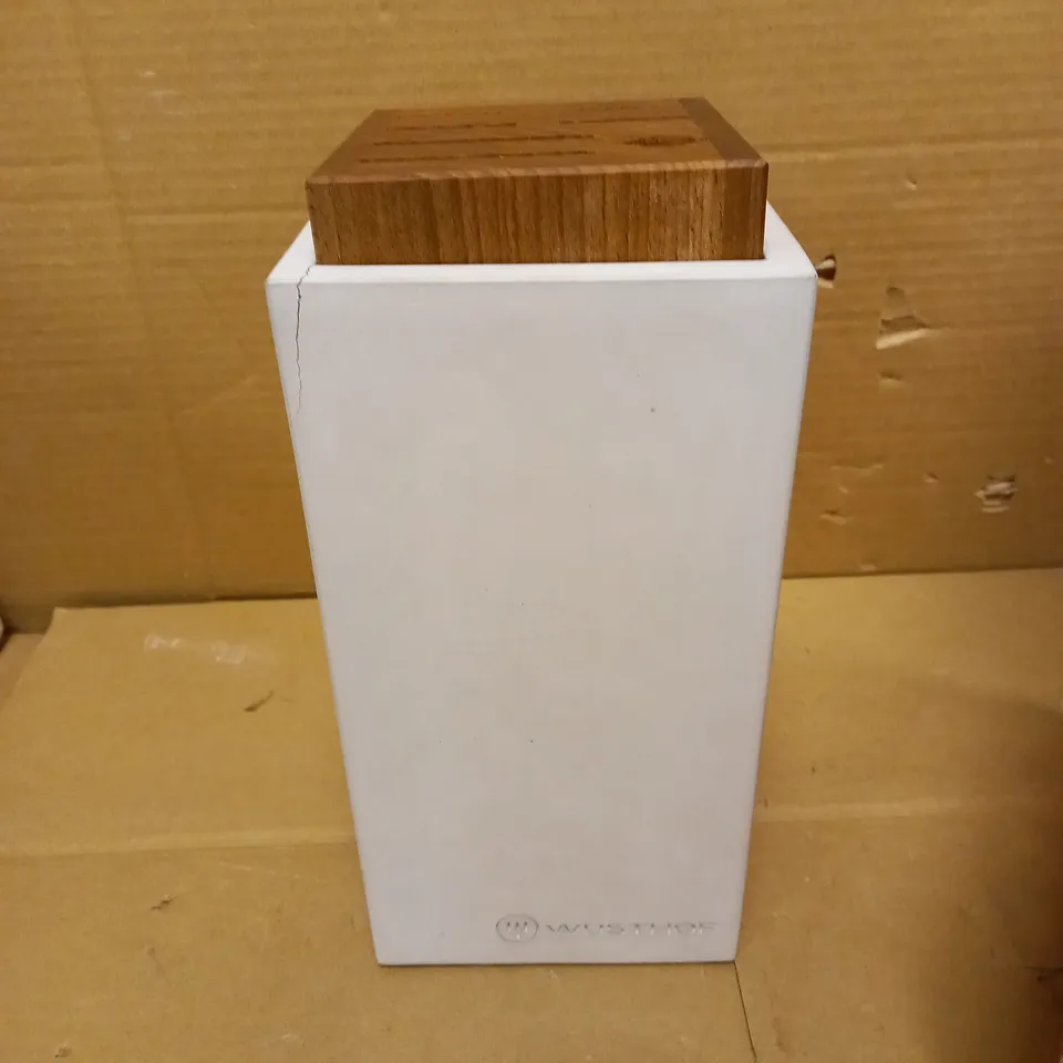WÜSTHOF – 7258 – CONCRETE, EMPTY KNIFE BLOCK