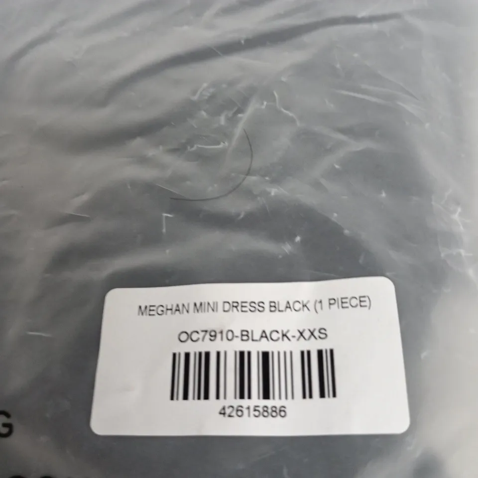 OUTCAST MEGHAN MINI DRESS BLACK – UK 4 (XXS)