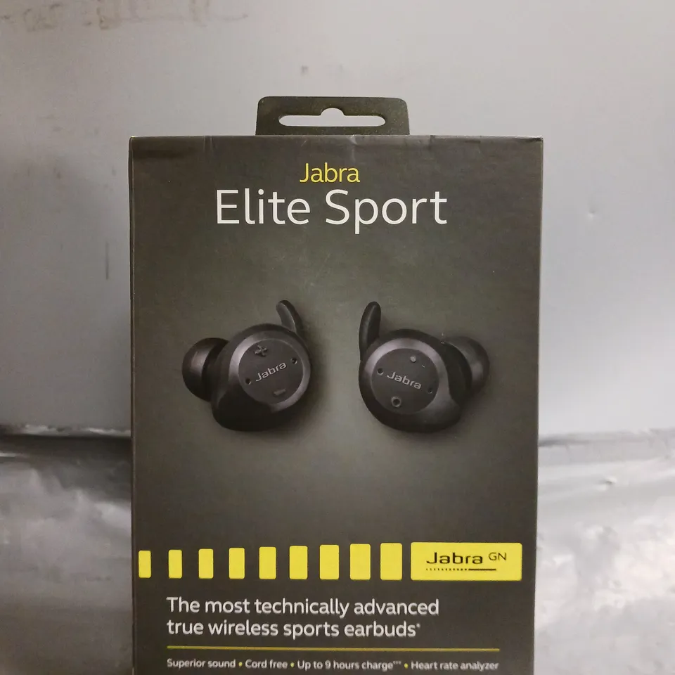 BOXED JABRA ELITE SPORT WIRELESS EAR BUDS