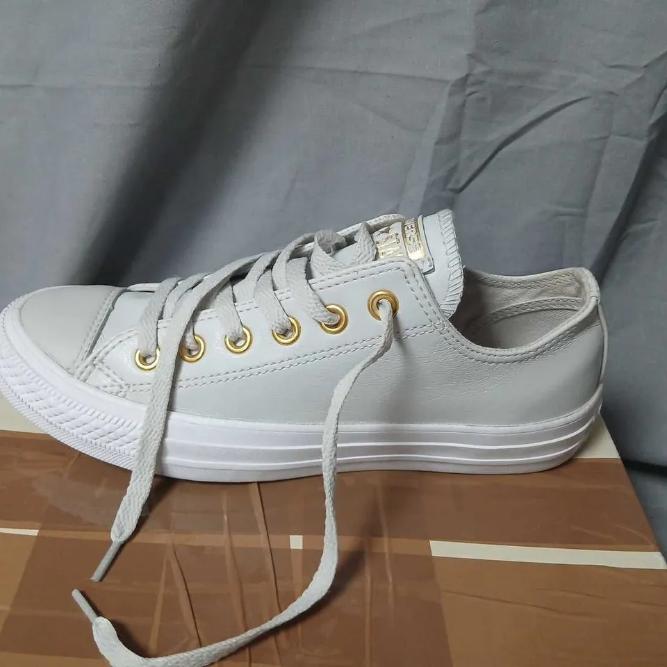 CONVERSE ALL STAR UNISEX SNEAKERS – WHITE, UK 5 (EU 37.5, CM 24)