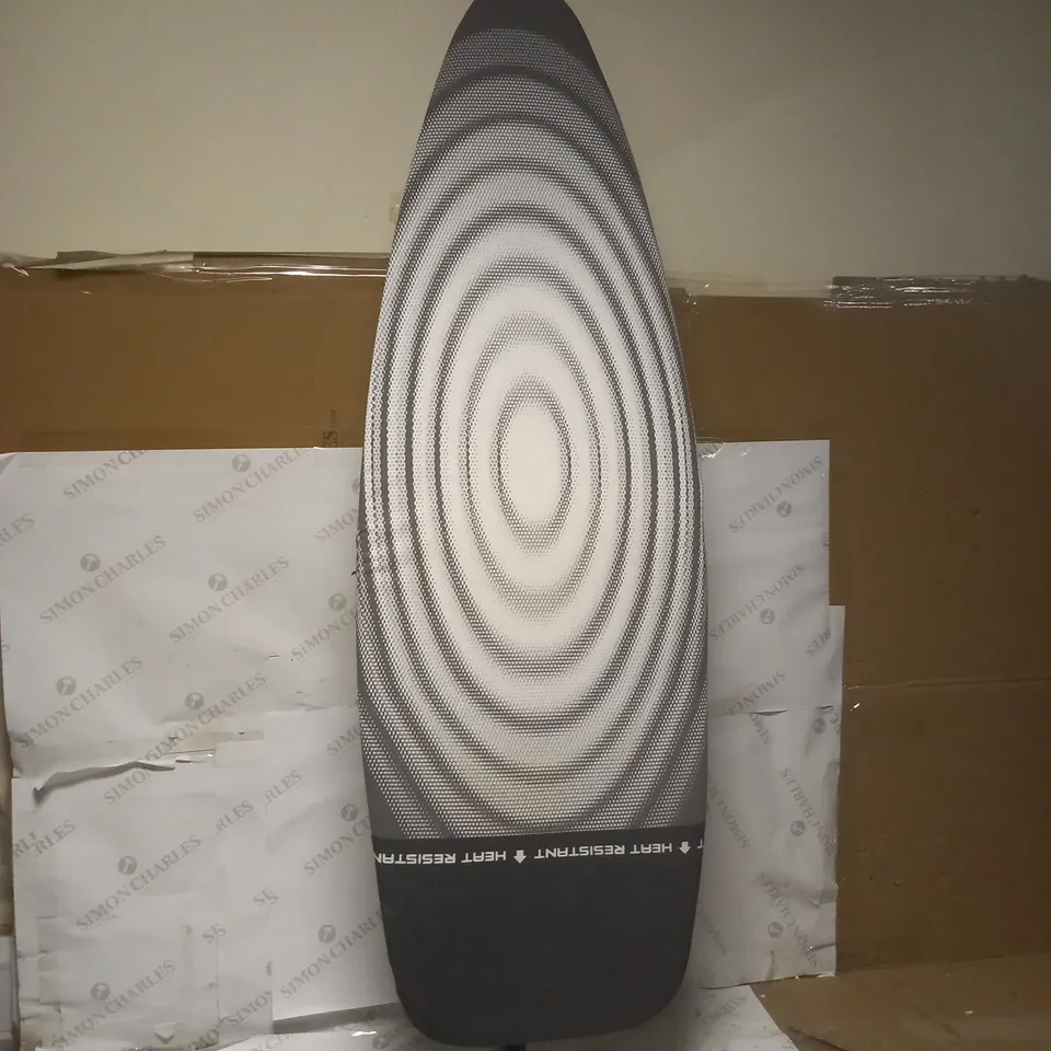 BRABANTIA TITAN IRONING OVAL DESIGN BOARD WITH HEAT-RESISTANT PARKING ZONE [COLLECTION ONLY]