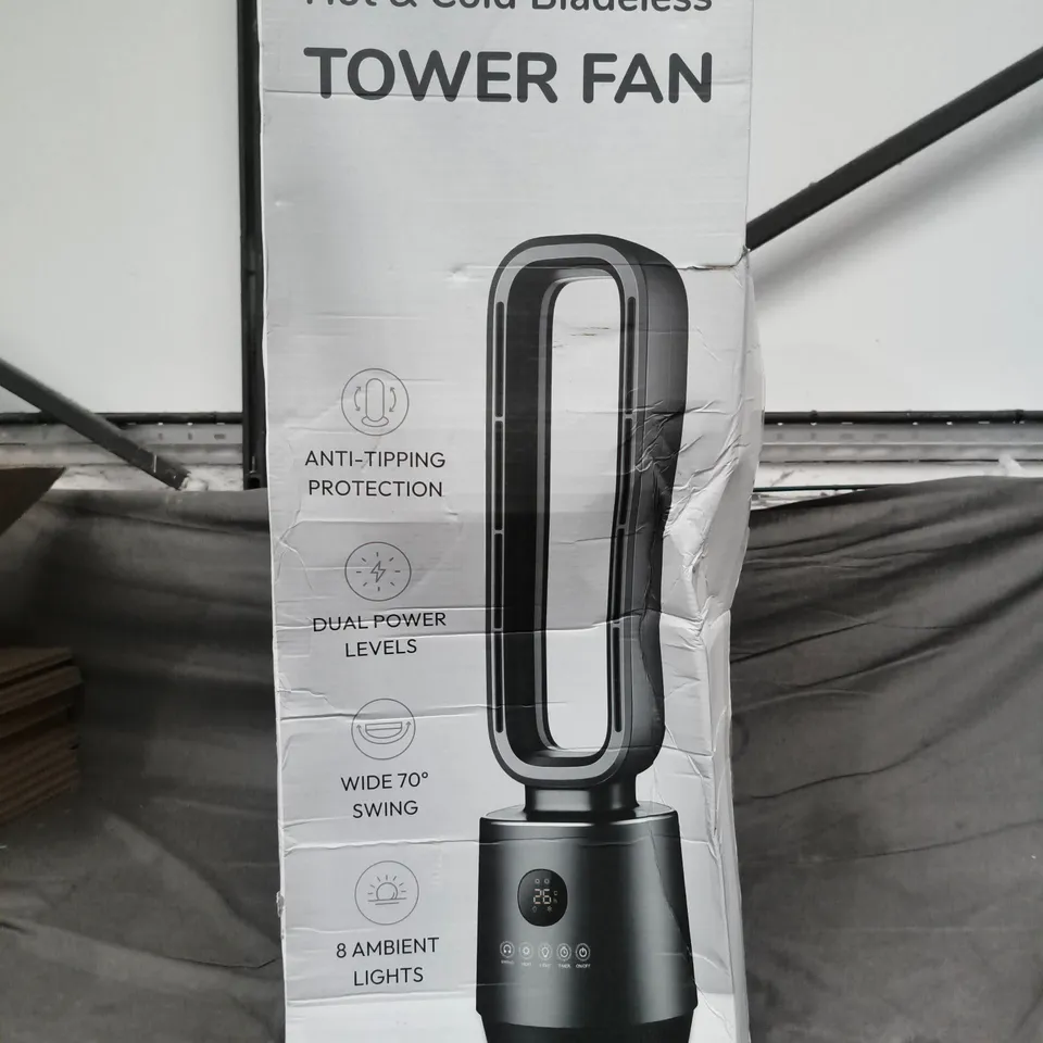 BLISS & BEYOND BLADELESS TOWER FAN 